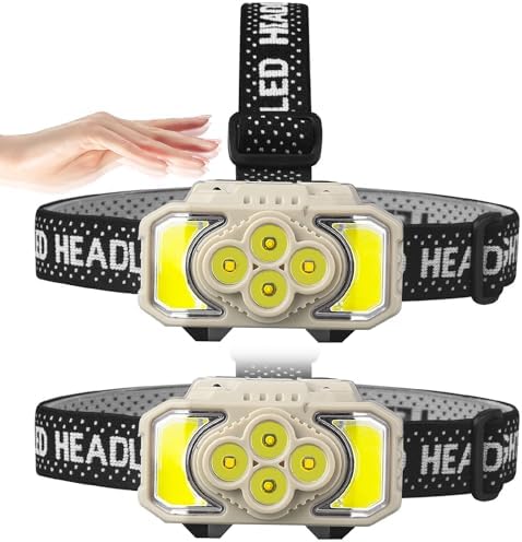 Lampe Frontale Led Rechargeable En Forme De Hibou, Lampe Frontale Usb, Modes Cob Led Tor Légère