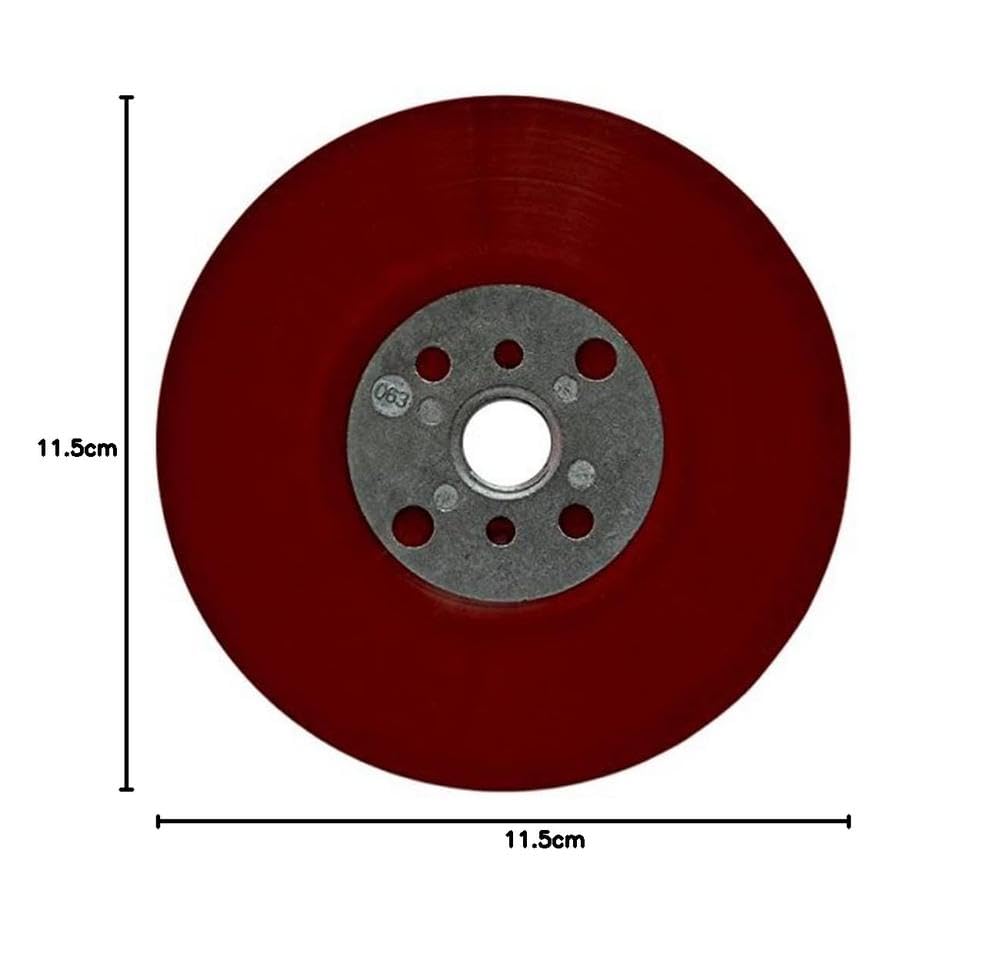 3M Plato soporte para Disco de Alto Rendimiento, 115 mm, Perfil bajo, Blando, 1/ Caja