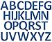 Alphabet Letters “A”- Durable Vinyl Floor Marker by Graphical Warehouse- Wall, Floor, or Mailbox Marker (8