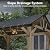 Aoxun 12' x 10' Outdoor Wood Gazebo, Hardtop Gazebo Permanent Wooden Pavilion with Gable Galvanized Steel Roof, for Patio, Garden, Backyard(Nature)