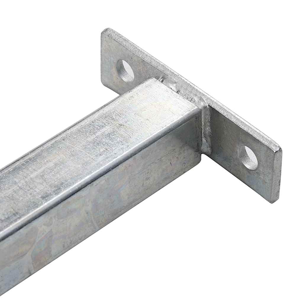 Barras de seguridad ajustables para ventanas, juego de 3 unidades, 710 hasta 1200 mm, acero galvanizado, plateado, para ventanas, elementos de ventana, ventanas giratorias, claraboyas