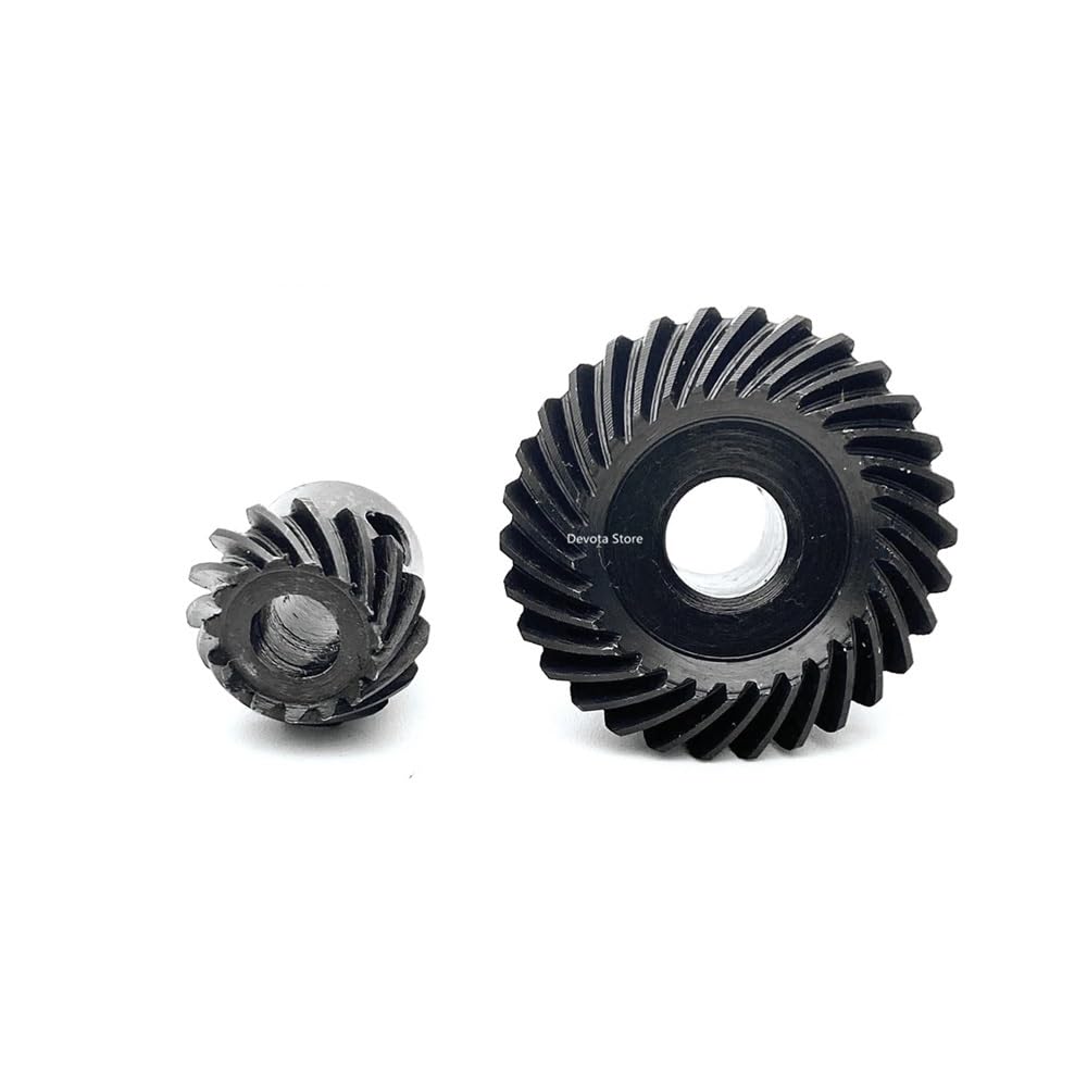 1: 2 Spiralkegelrad 1M 15/30/20/40 Zähne Stahl Schrägverzahnung(20 Teeth-6MM,30 Teeth-10MM)