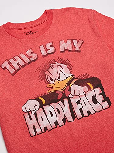Disney Mens Disney Men's Donald Duck T-Shirt Novelty T Shirts, Red Heather, Medium Us #TOP1