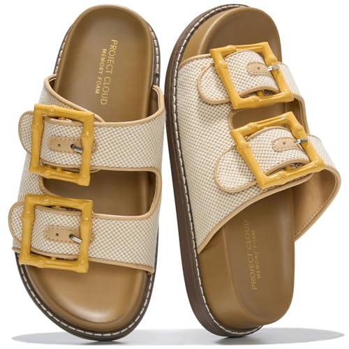 Sandales pour femme Project Cloud Sharl réglables et antidérapantes pour un confort absolu