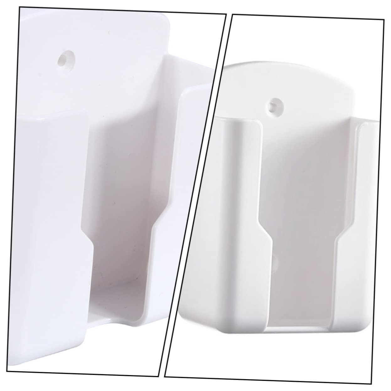 Caja De Almacenamiento Magnética para Cargador De Teléfono De 4 Piezas Soporte para Control Remoto De Pared Diseño Que Ahorra Espacio