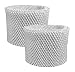 2 PACK Air Filter Factory Compatible Replacement For Sunbeam SCM3501, SCM3502, SCM3609, SCM3656, SCM3657 Humidifier Filter