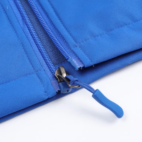 Image of Jingle Bongala Kids Waterproof Rain Jackets Lightweight Raincoats Fleece & Knitted Lining Hooded Windbreaker for Boys Girls