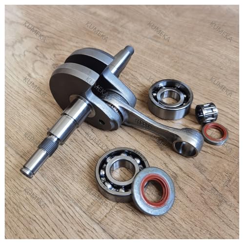 Vilebrequin MS660 avec roulements étanches anti-vibrations pour moteur thermique 066