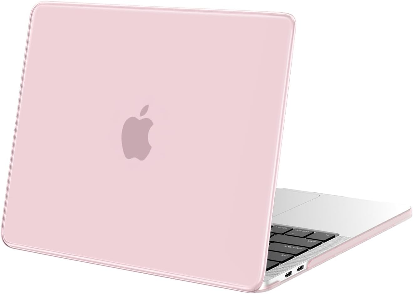 MOSISO Case Compatible with MacBook Pro 13 inch, Rose Quartz
