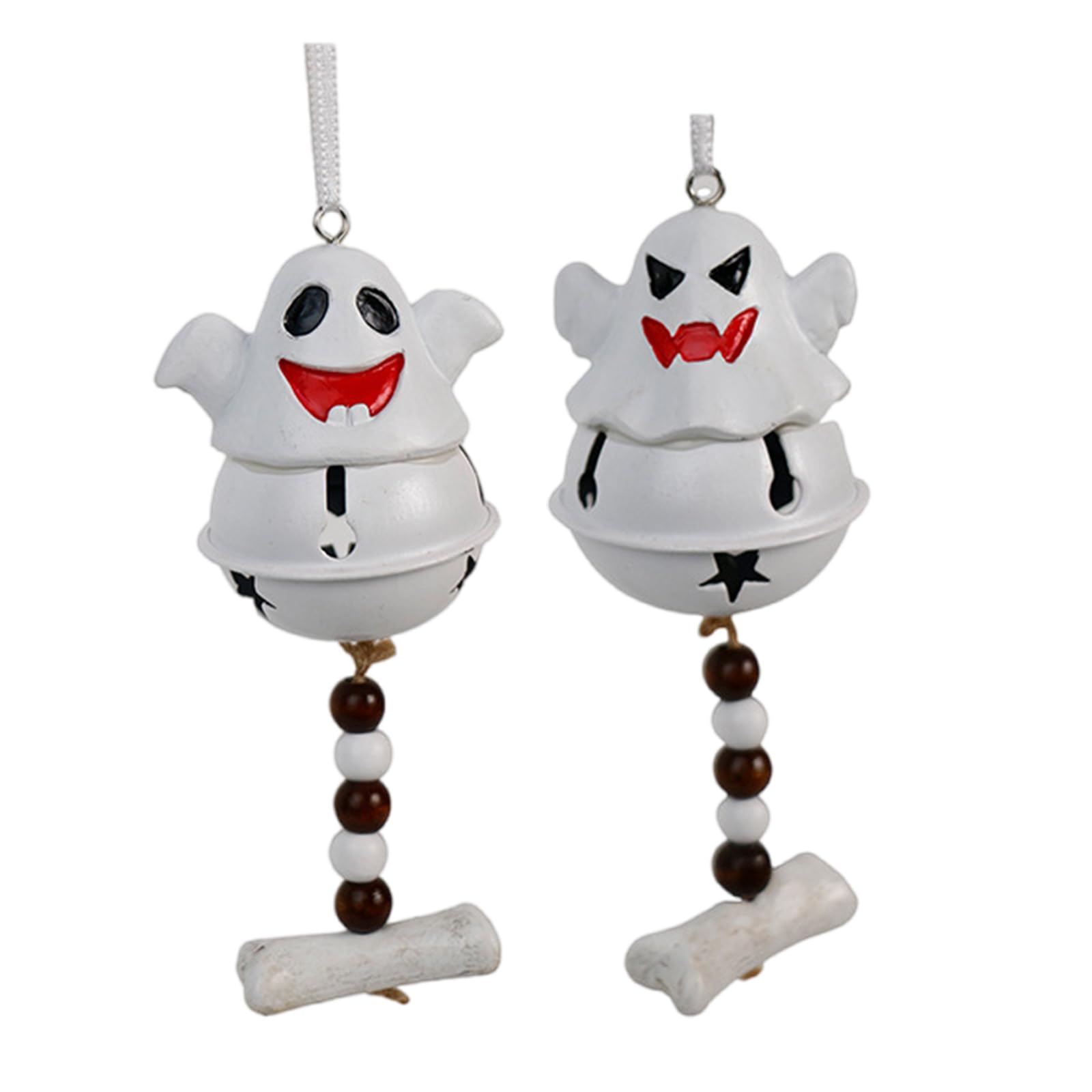 Buxuaaaa Halloween Specter Bells Hanging Craft Stylish Resin Ornament Practical Holiday Decoration Shatterproof Pendant Specter Party Supplies