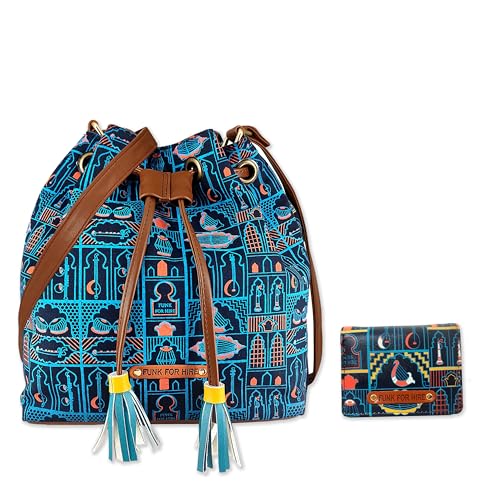 Image of Funk For Hire Drawstring Sling Bags