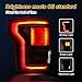 LED Tail Lights Compatible With Ford Raptor F150 2017 2018 2019 2020 Rear Brake Lamp Signal Assembly ‎Taillights with Blind Spot HL3Z13405F Module Not Included (Left Driver Side)