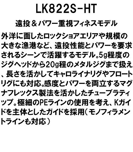 天龍(Tenryu) ロッド ルナキア LK822S-HT 2枚目