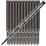 Jaymo - 24 Black - Recharge pour stylo bille Montblanc 116190-98 mm