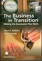 The Business in Transition: Making the Succession Plan Work 0433453532 Book Cover