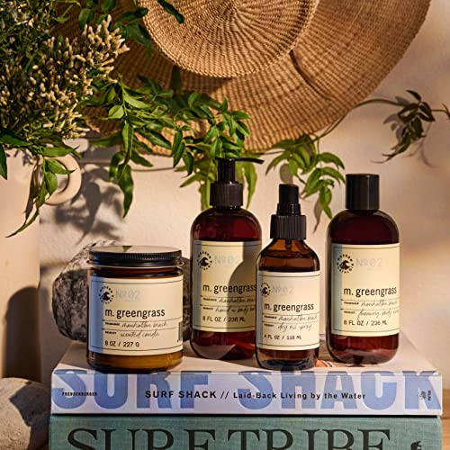 M. Greengrass Dry Oil Spray - Moisturizing Body Oil For Face, Hair, And Skin - After Shower Mist For Men And Women - Non-Greasy - 4 Oz. - Cruelty & Paraben Free - Manhattan Beach #TOP5