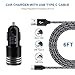 USB C Fast Charger for Samsung Galaxy S25/S24/S23/S22/S21 Ultra/S20 FE Note 20 A17 A56 A16 A35 A54 A13 A53 A12 A32 A21 A51 A71 A50 S10 S9 S8,Quick Charge 3.0 Wall Charger Car Adapter 6FT Type C Cable