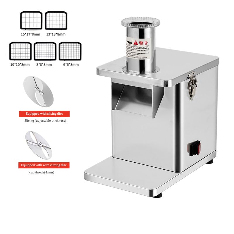 Máquina eléctrica para cortar verduras 3 en 1 miniatura 2