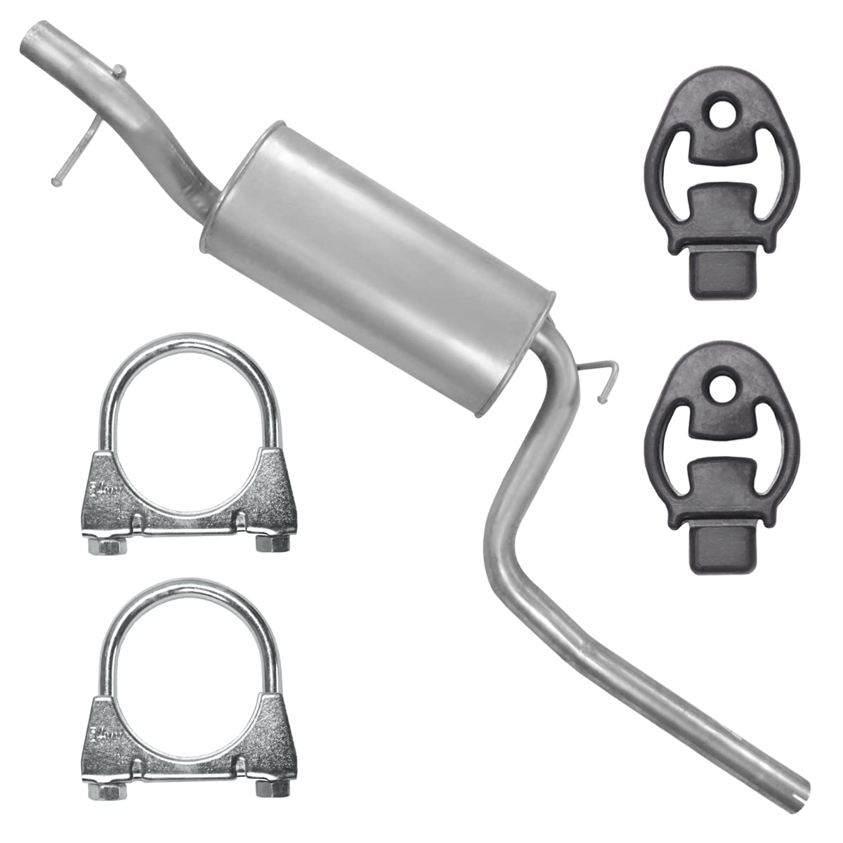 Mitteltopf Auspuff Mittelschalldämpfer für Ford Focus 1 I MK1 1.6i