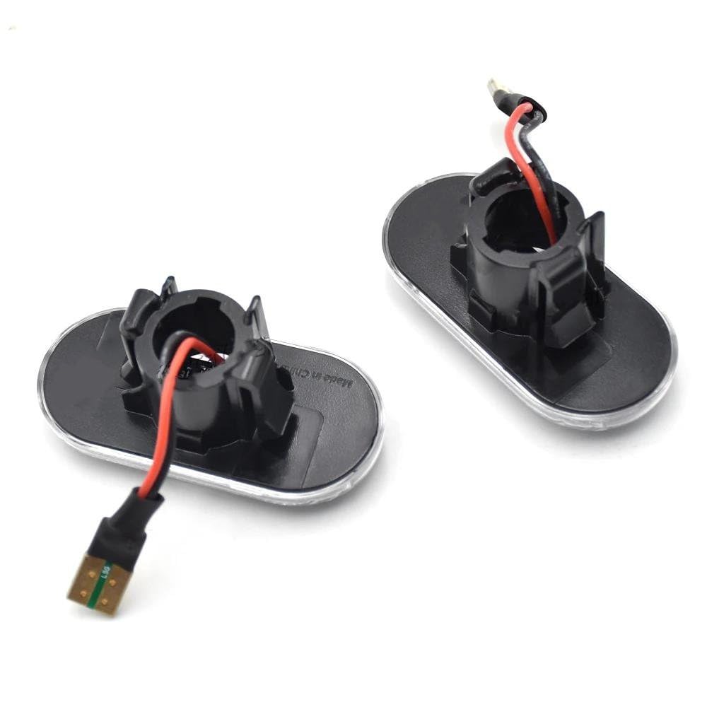 Lampada Che Indica Accessori Luminosi A LED per Indicatori di Direzione Dinamici per Dacia per Duster per Dokker per Lodgy 1 Indicatore direzione(Dynamic Crystal