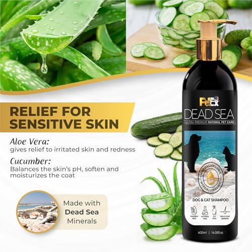 Petex-Premium-Pet-Shampoo-Ultra-Premium-Natural-Pet-Care-with-Dead-Sea-Minerals-Hypoallergenic-Dog-Shampoo-Suitable-for-Dogs-and-Cats