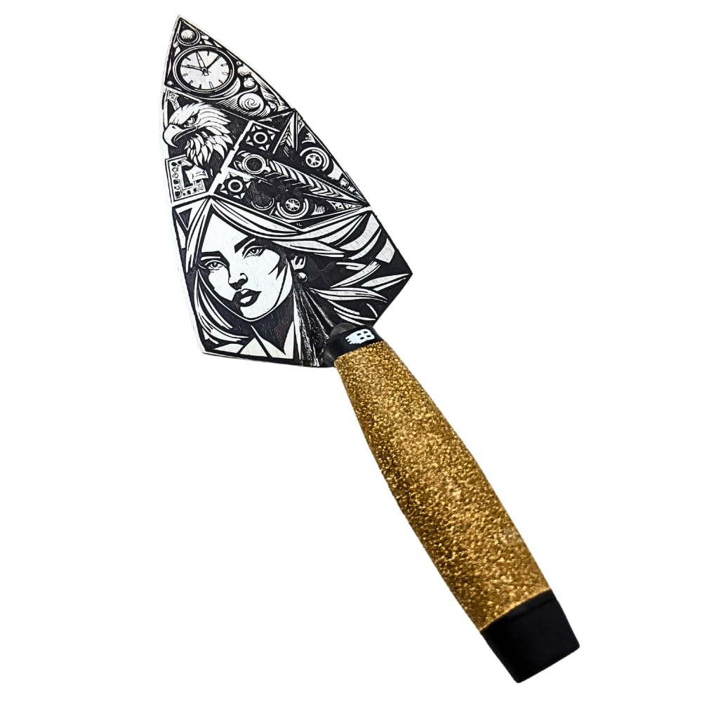 Tattoo Brick Trowel 10" Philidelphia - Woman - Wall Art