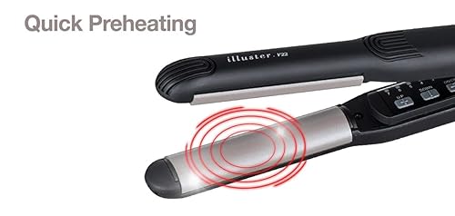Miniatura 4 de Repit illuster Iron 0.3 pulgadas - Lápiz profesional de titanio Plancha - Volumen Mágico y Perm para pelo corto, barba, Pixie  TionHair