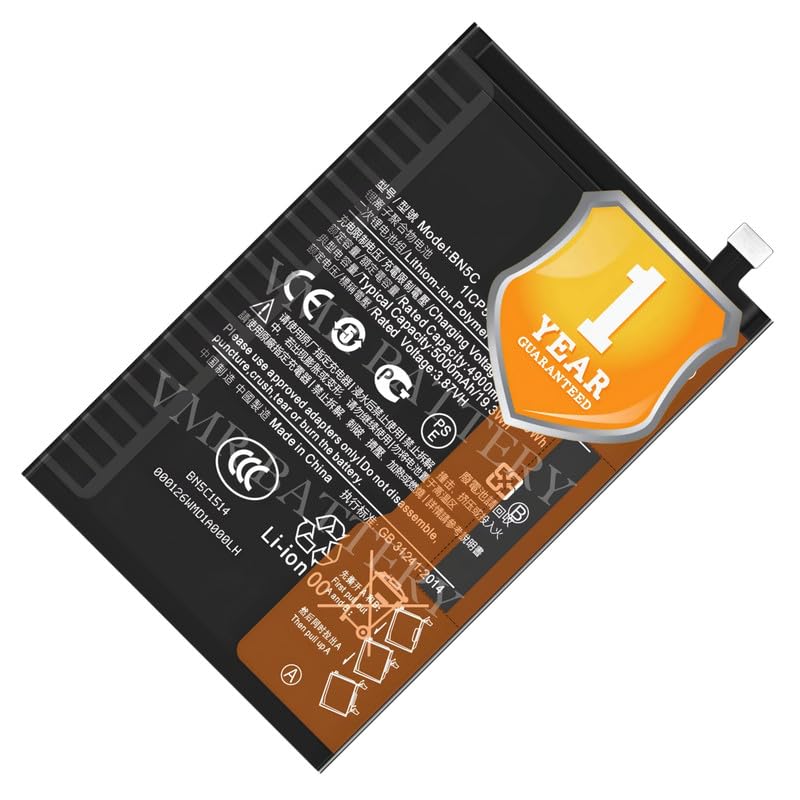 Image of Original BN5C Battery Compatible for Xiaomi Poco M4 Pro 5G (1091116AG, MZB0BGVIN) - (5000mAh) - 1 Year Warranty K7