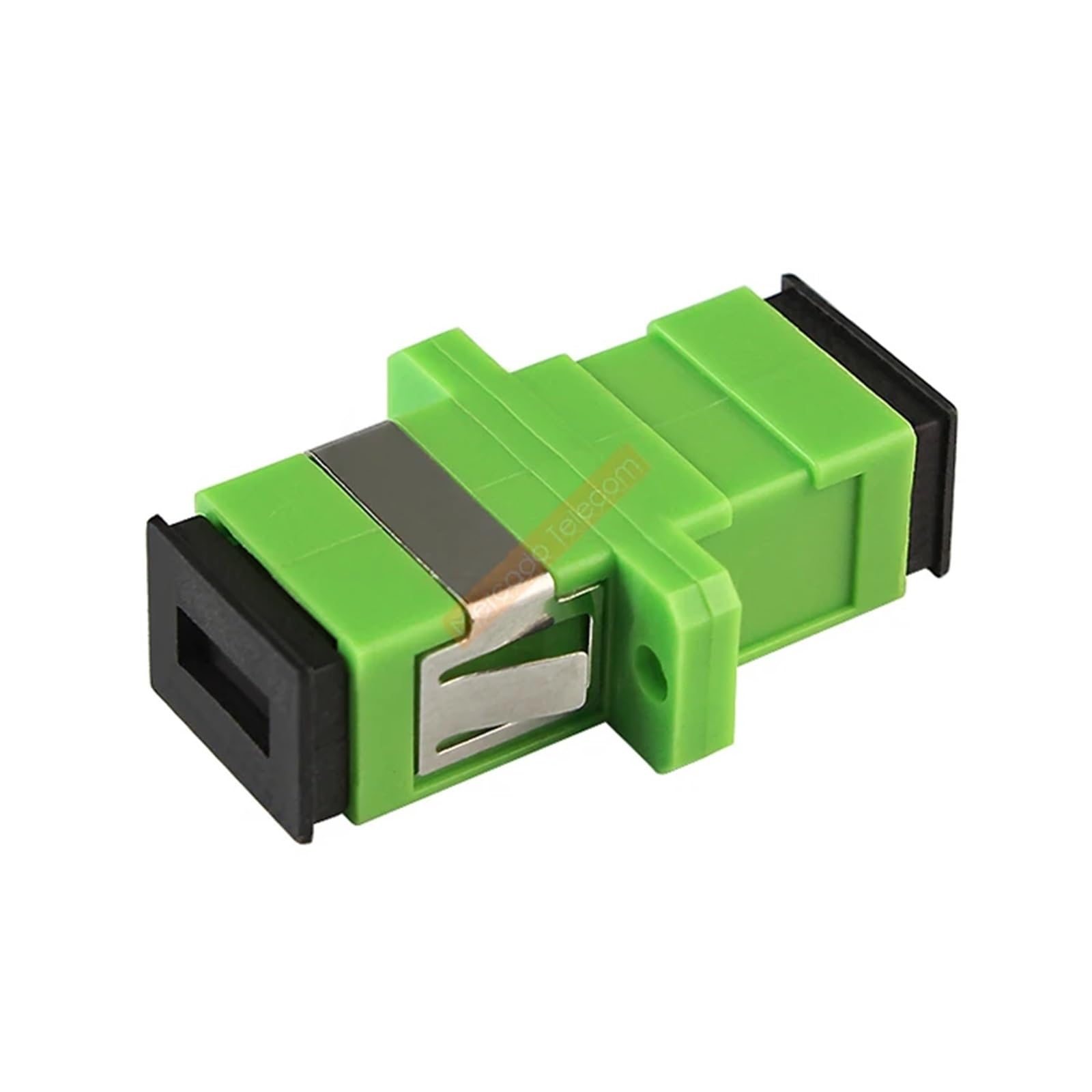 Adaptateur de Fiber optique monomode SC Simplex, coupleur de fibre optique SC, connecteur SC à bride de Fiber, 50/100/200/1000 pièces(100pcs)