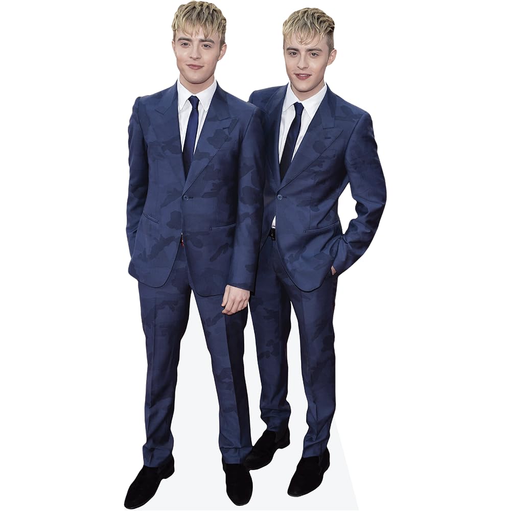 Celebrity Cutouts Lifelike John And Edward Grimes (Duo) Mini Celebrity Cutout