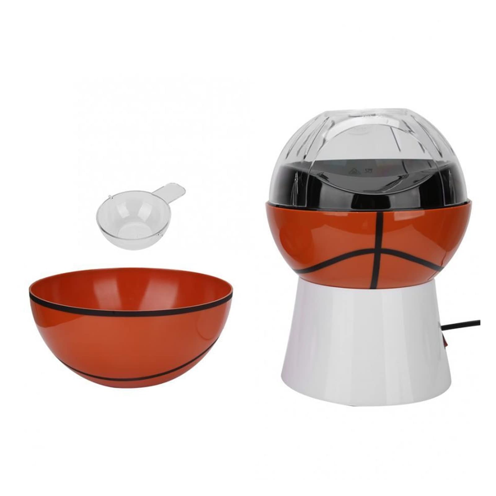 Máquina de palomitas de maíz Máquina para hacer palomitas de maíz de aire caliente 1200 W Forma linda Mini máquina eléctrica de maíz para hacer palomitas de maíz (color: solo pistola de