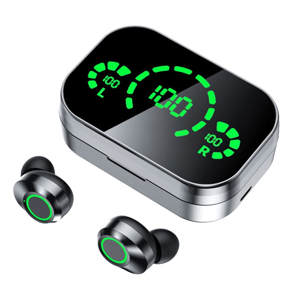 HOSATIGER YD03 Casque Bluetooth Avec Affichage LED Intelligent - Sport Léger Intra-Auriculaire