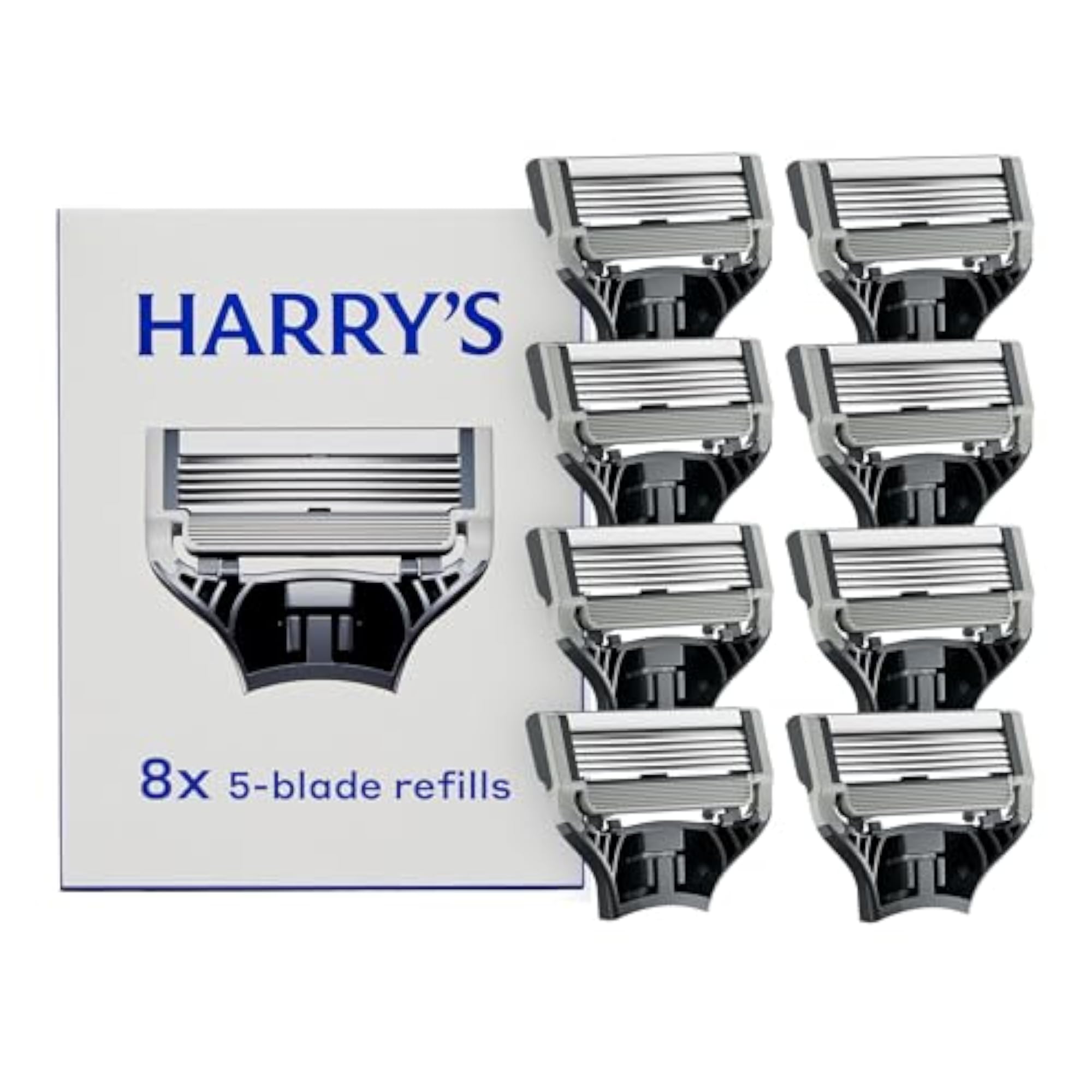 Men's Razor Blades Refills, 8 Count
