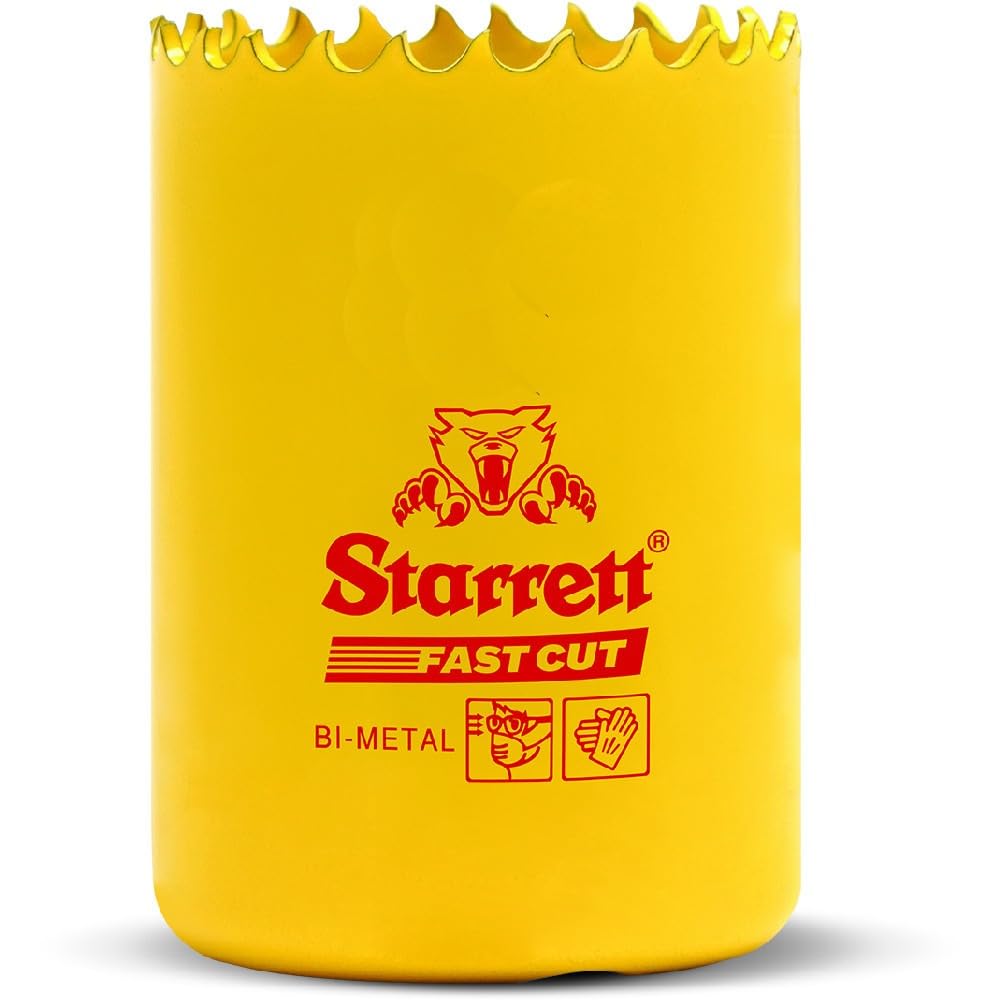 Starrett, Drill hole Fast Cut, yellow, Ø 60 mm - FCH060