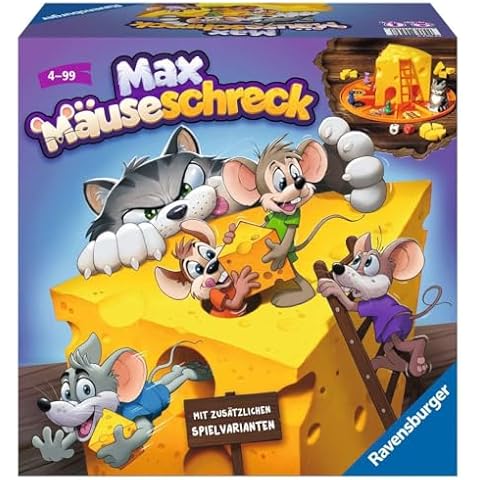 Ravensburger Max Mäuseschreck Dice Game for Kids Cover