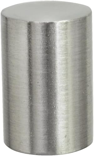 Aspen Creative Acabado de lámpara de acero 24019-22 en acabado de níquel cepillado, 1 14 pulgadas de alto (paquete de 2)