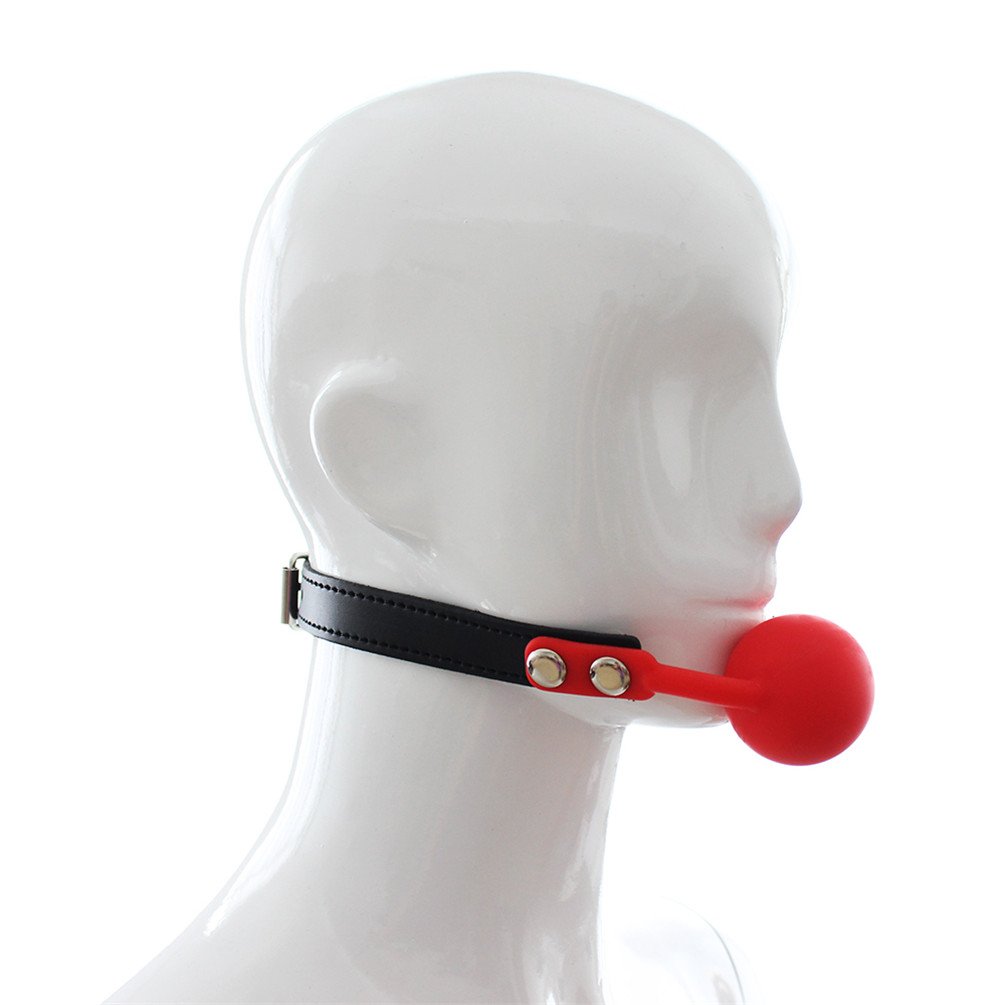 Hanyi Silikon Ball Gag SM Ball Mund Einstellbar Fetisch BDSM Mundknebel  Sexspielzeug (Rot) : Amazon.de: Drogerie & Krperpflege