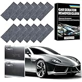 12 strisce per auto, panno per auto, panno per cancellare graffi multifunzionale, compatibile con tutti i colori, riutilizzabile, lucidatura di manutenzione