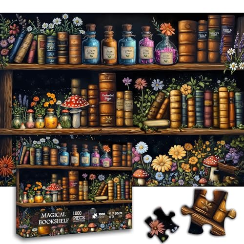 Rompecabezas libros vintage 16+ anos miniatura 2