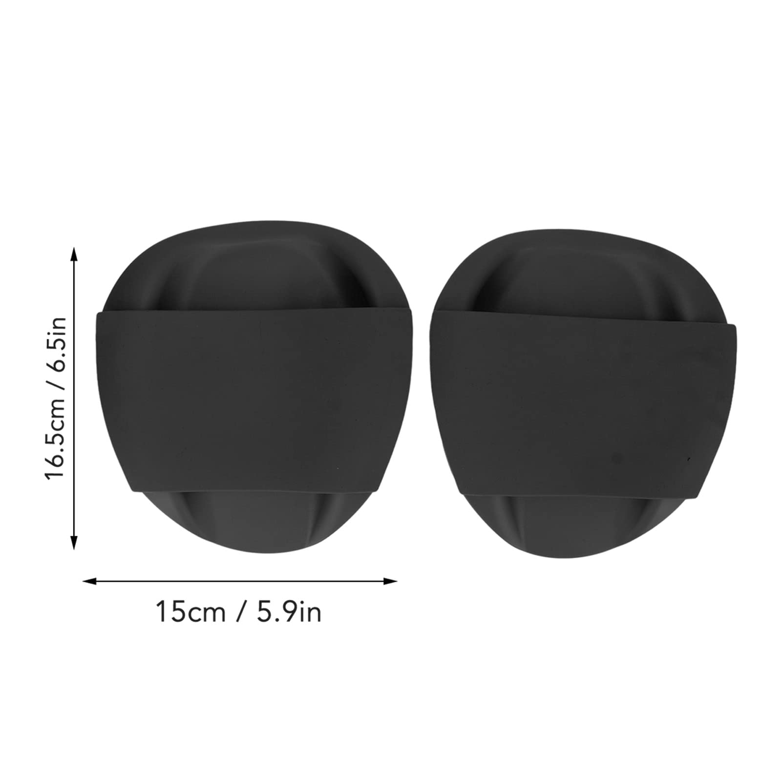 NDNCZDHC Swim Paddle for Lap Swimming, 1 Pair Swim Hand Paddles, Swimming Training Equipment for Women and Men Unisex Professional Swimming Accessories (15x16.5cm)