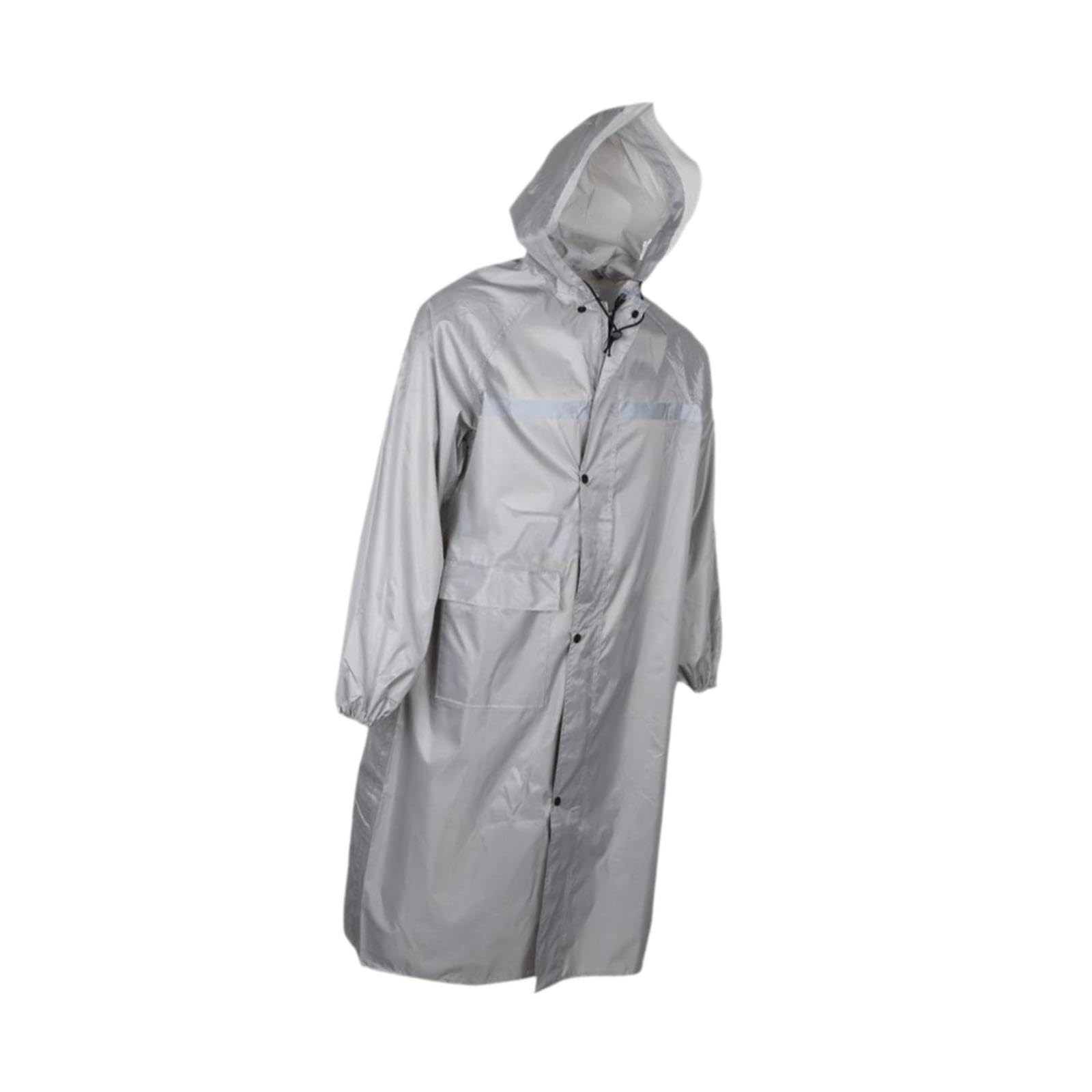 ™ Hooded Raincoat Quick Drying Fashion Rain Coat for Women Men Fishing Cycling Grey L | Coats & Jackets | Womens Clothing-image-37