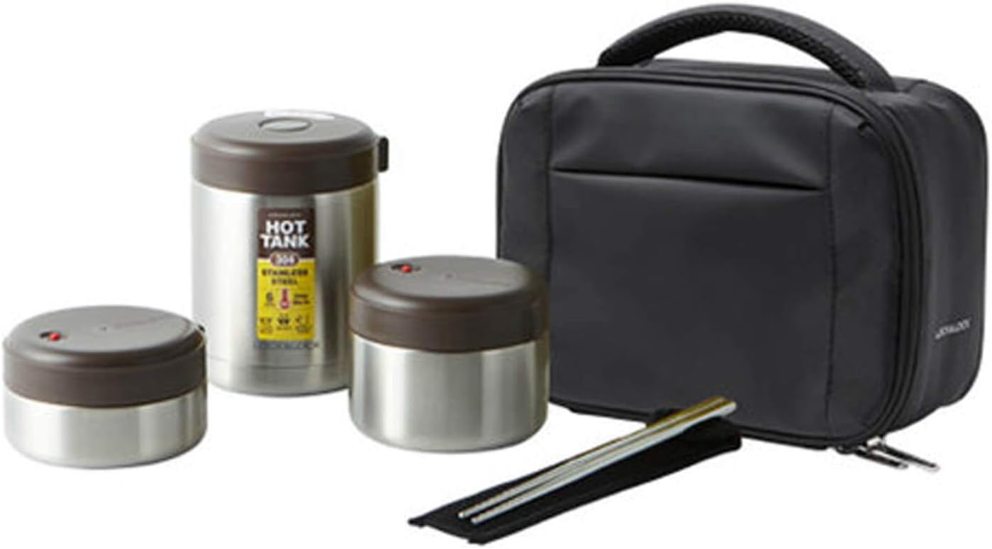 Amazon｜[ロックアンドロック] Lock & Lock ホット タンク ステンレス 保溫 お弁当 460ml 海外直送品 (Hot