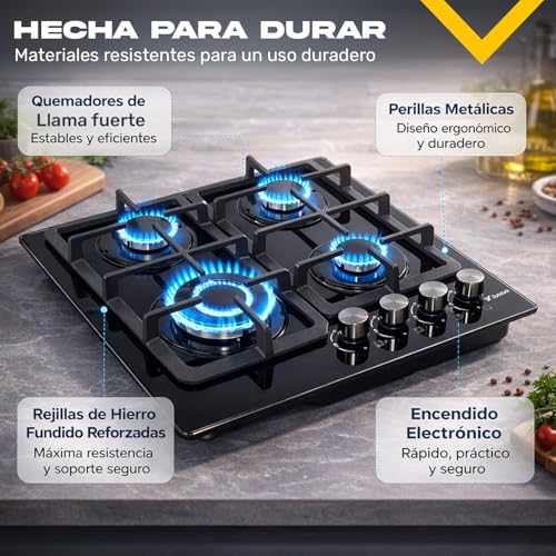 La mejor comparación de Estufas Empotrables Coppel - los más vendidos. 24 Estufas Empotrables Coppel marca GUTSTARK (3)