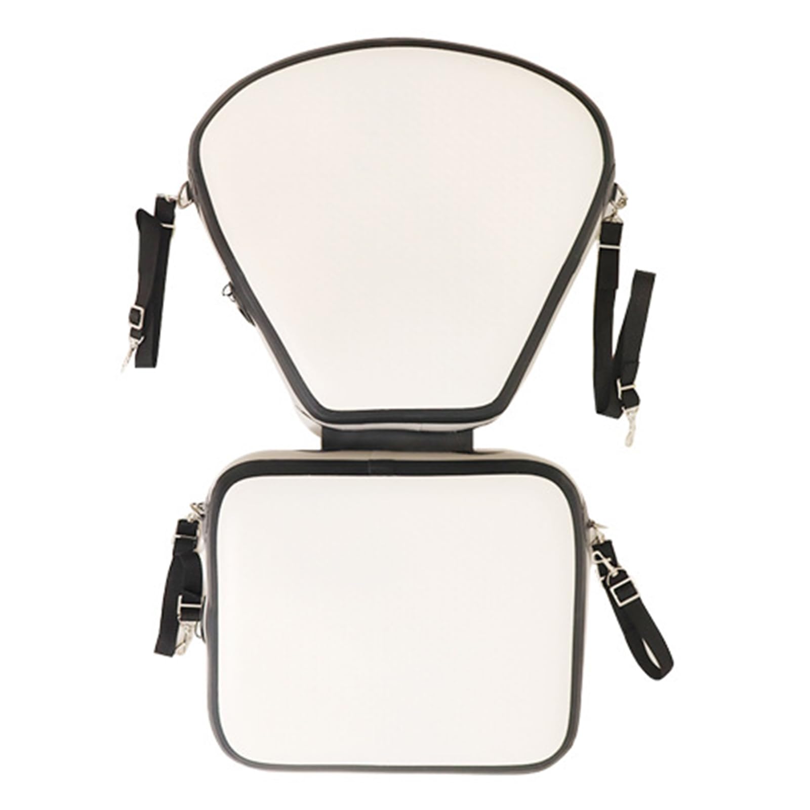 Aufblasbarer Kajaks-Sitz mit Rückenlehne, verstellbarer Gurt, Kanus, Rückenlehne, universal, Paddelboard-Sitz