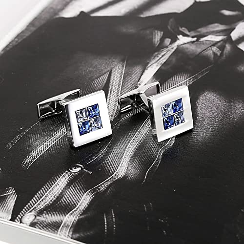 Mancuernillas personalizadas cuadradas para hombre miniatura 3