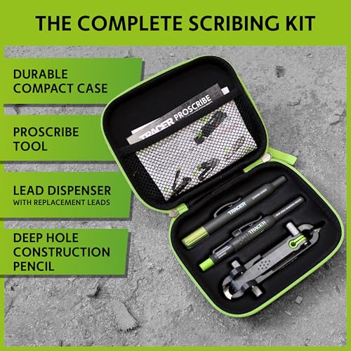 Tracer ProScribe Woodworking Scribe Tool Set