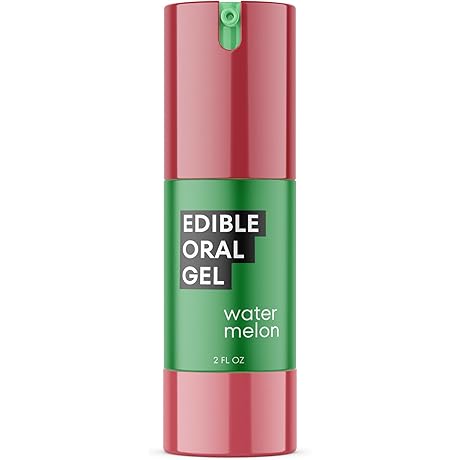 Indulge in Sweet Sensations with Love Puff's Edible Oral Gel: Watermelon Cotton Candy Lube