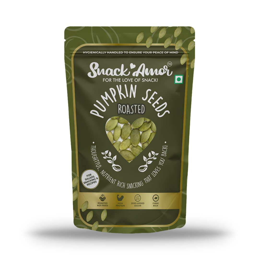 Snack Amor Roasted Pumpkin Seeds 400g | Healthy Pumpkin Seeds For Eating | (400g)