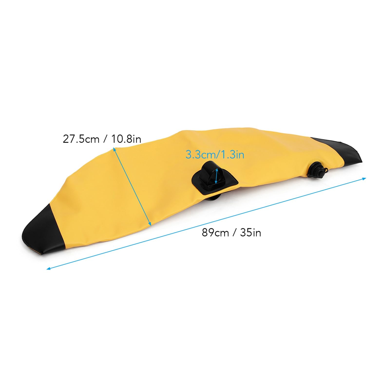 Wakects Stabilisateur de Kayak Gonflable en PVC avec Embout de Verrouillage sécurisé pour la Voile, la Pêche et Le Pagayage