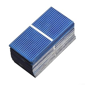 Zmdooreasy flexibles Solarstrom-Set, 100 Mini-Zellen